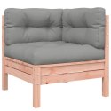 VidaXL Ogrodowa sofa narożna z poduszkami, lite drewno daglezjowe