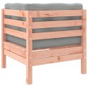VidaXL Ogrodowa sofa narożna z poduszkami, lite drewno daglezjowe