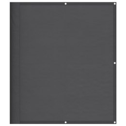 VidaXL Parawan balkonowy, antracyt, 120x800 cm, 100% poliester Oxford