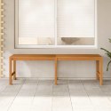 VidaXL Ławka ogrodowa, 150 cm, lite drewno tekowe