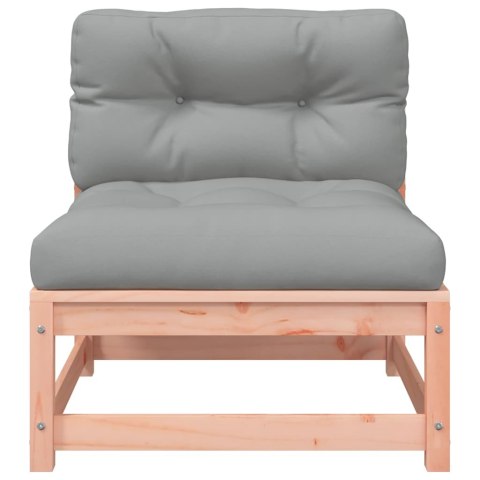 VidaXL Sofa ogrodowa z poduszkami, 2-osobowa, lite drewno daglezjowe
