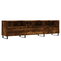 SZAFKA POD TV PRZYDYMIONY DĄB 150X30X44,5CM