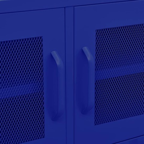 SZAFKA POD TELEWIZOR GRANATOWA 105X35X50CM STALOWA