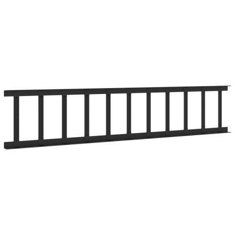 VidaXL Stróż śniegu na dachu 1200 x 2,5 x 20 cm Stal