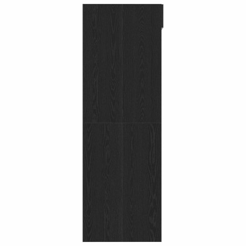 SZAFKA NA PRALKĘ Z DRZWIAMI CZARNY DĄB 67,5X 68X 200CM