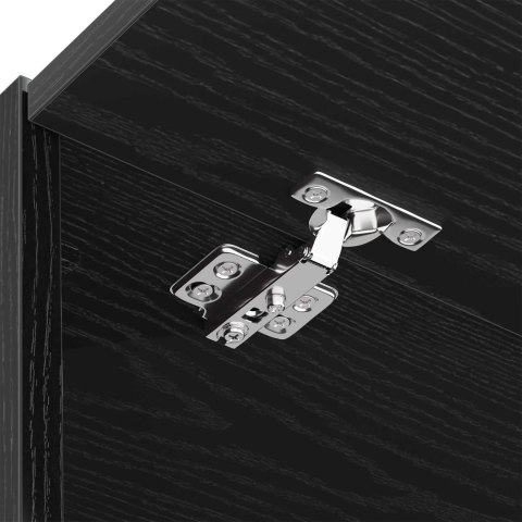 SZAFKA NA PRALKĘ Z DRZWIAMI CZARNY DĄB 67,5X 68X 200CM