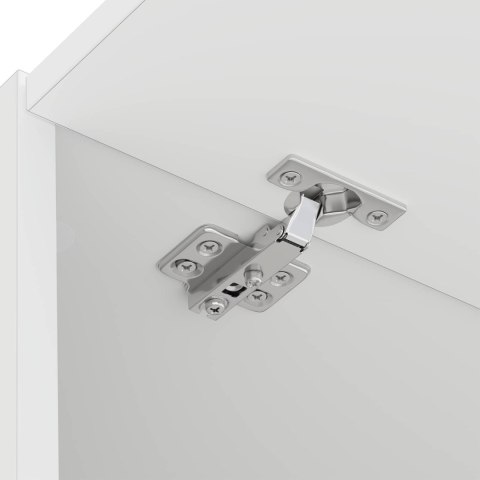 SZAFKA NA PRALKĘ Z PRZECHOWYWANIEM BIAŁY 67,5X 68X 200CM