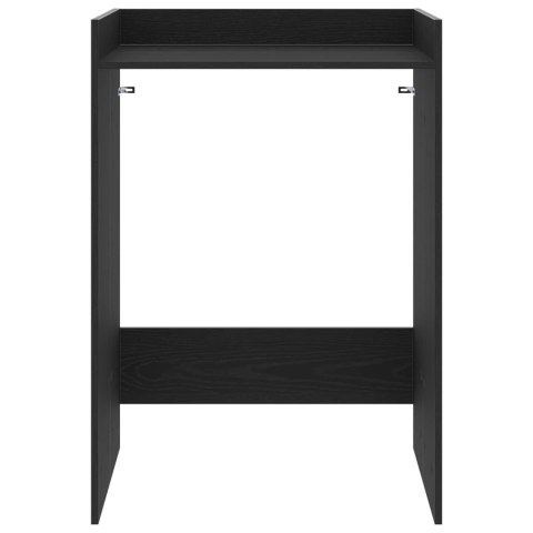 SZAFKA NA PRALKĘ Z PRZECHOWYWANIEM CZARNY DĄB 67,5X 62X 97CM