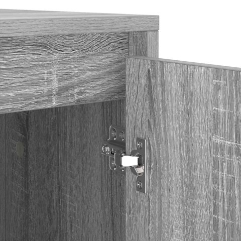 SZAFKA NA PRALKĘ Z PRZECHOWYWANIEM SZARY SONOMA 87X 60X 89CM