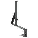 VidaXL Wsparcie dla zabezpieczenia śniegu 2 pcs Antracyt Stal