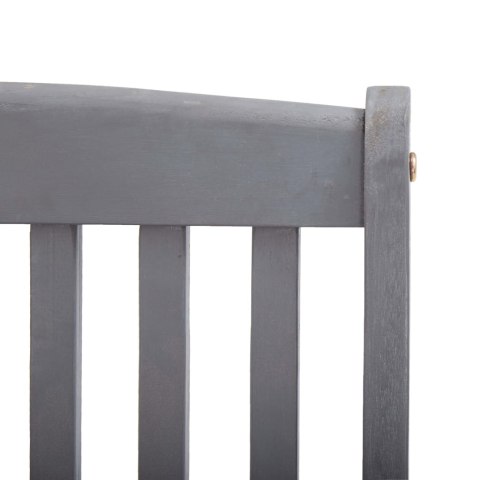 SKŁADANE KRZESŁA OGRODOWE 6 SZT. Z PODUSZKAMI AKACJOWE