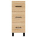 WYSOKA SZAFKA DĄB SONOMA 34,5X34X180CM