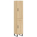WYSOKA SZAFKA DĄB SONOMA 34,5X34X180CM