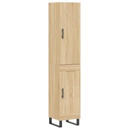 WYSOKA SZAFKA DĄB SONOMA 34,5X34X180CM