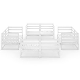 8-CZ. ZESTAW MEBLI WYPOCZYNKOWYCH DO OGRODU BIAŁY SOSNOWY