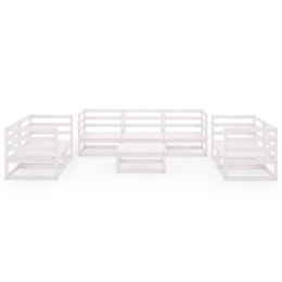 8-CZ. ZESTAW MEBLI WYPOCZYNKOWYCH DO OGRODU BIAŁY SOSNOWY