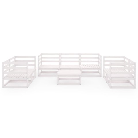 8-CZ. ZESTAW MEBLI WYPOCZYNKOWYCH DO OGRODU BIAŁY SOSNOWY