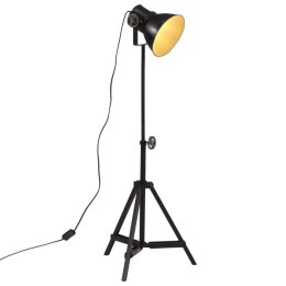 LAMPA STOŁOWA 25 W CZARNA 35X35X65/95CM E27