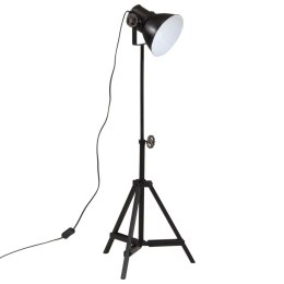 LAMPA STOŁOWA 25 W CZARNA 35X35X65/95CM E27