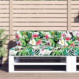 VidaXL Poduszka na palety, kolorowa, 120x40x12 cm, tkanina