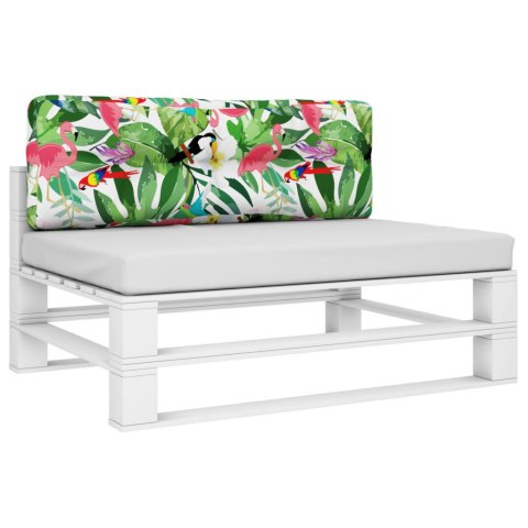 VidaXL Poduszka na palety, kolorowa, 120x40x12 cm, tkanina