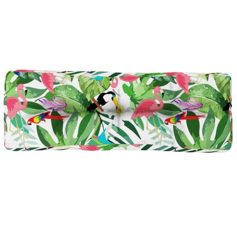 VidaXL Poduszka na palety, kolorowa, 120x40x12 cm, tkanina