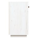 KOMODA BIAŁA 100X40X75CM LITE DREWNO SOSNOWE