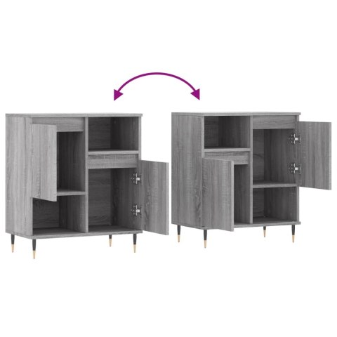 KOMODA SZARY DĄB SONOMA 60X35X70CM