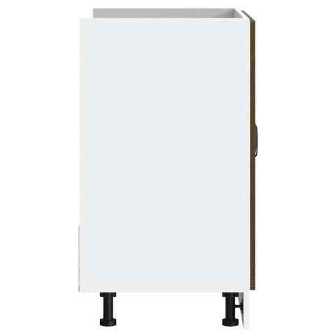 SZAFKA POD ZLEWOZMYWAK PORTO BRĄZOWY DĄB 80X46X81,5CM