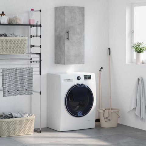 SZAFKA WISZĄCA SZAROŚĆ BETONU 34,5X34X90CM