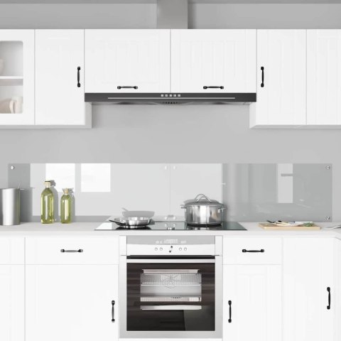 VidaXL Przód kuchenny 2 pcs przezroczysty 110 x 40 cm szkło hartowane