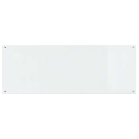 VidaXL Przód kuchenny 2 pcs przezroczysty 110 x 40 cm szkło hartowane