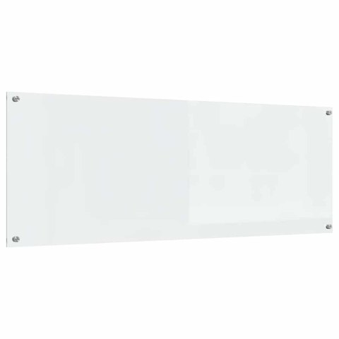 VidaXL Przód kuchenny 2 pcs przezroczysty 110 x 40 cm szkło hartowane