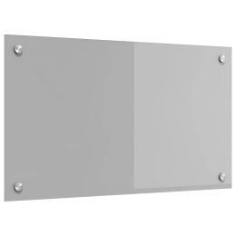 VidaXL Przód kuchenny Jasnoszary 70 x 40 cm szkło hartowane