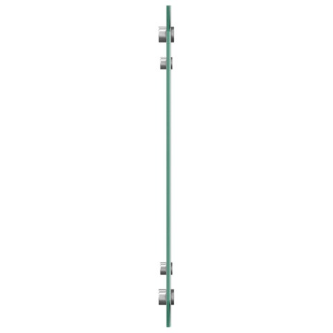 VidaXL Przód kuchenny Jasnoszary 70 x 40 cm szkło hartowane