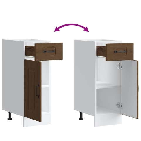 SZAFKA KUCHENNA DOLNA KALMAR BRĄZOWY DĄB