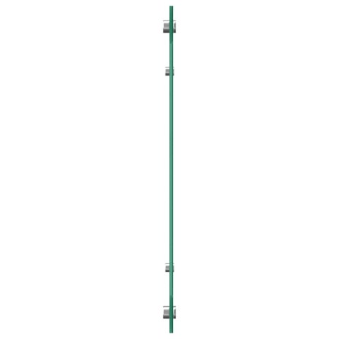 VidaXL Przód kuchenny Biały 110 x 40 cm szkło hartowane