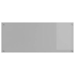 VidaXL Przód kuchenny Jasnoszary 120 x 50 cm szkło hartowane
