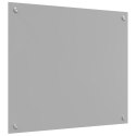 VidaXL Przód kuchenny Jasnoszary 70 x 60 cm szkło hartowane