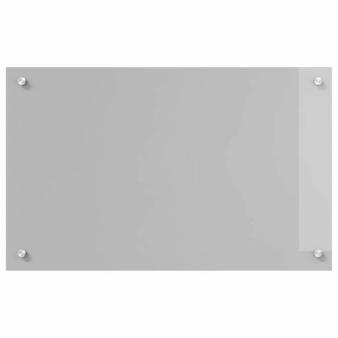VidaXL Przód kuchenny Jasnoszary 80 x 50 cm szkło hartowane