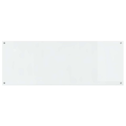 VidaXL Przód kuchenny przezroczysty 110 x 40 cm szkło hartowane