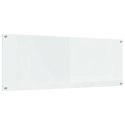 VidaXL Przód kuchenny przezroczysty 110 x 40 cm szkło hartowane