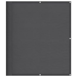 VidaXL Parawan balkonowy, antracyt, 120x1000 cm, 100% poliester Oxford