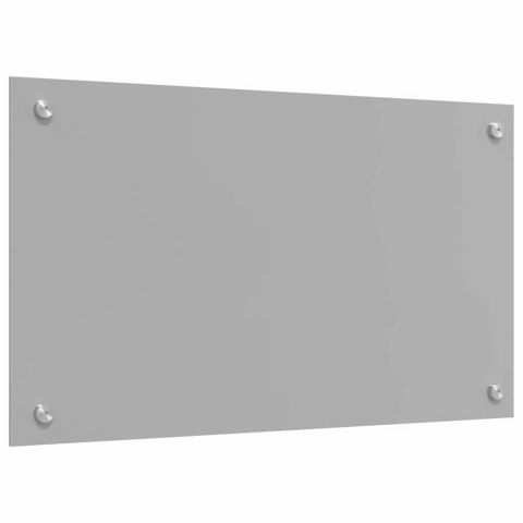 VidaXL Przód kuchenny 2 pcs Jasnoszary 70 x 40 cm szkło hartowane