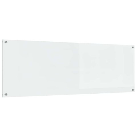 VidaXL Przód kuchenny 2 pcs przezroczysty 120 x 40 cm szkło hartowane