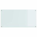 VidaXL Przód kuchenny Biały 120 x 60 cm szkło hartowane