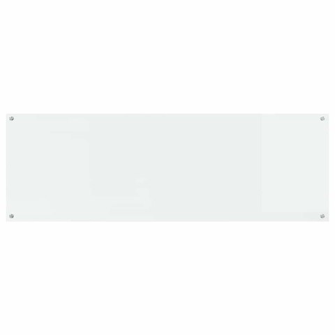 VidaXL Przód kuchenny przezroczysty 120 x 40 cm szkło hartowane