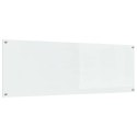 VidaXL Przód kuchenny przezroczysty 120 x 40 cm szkło hartowane