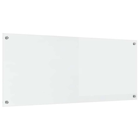 VidaXL Przód kuchenny przezroczysty 120 x 50 cm szkło hartowane
