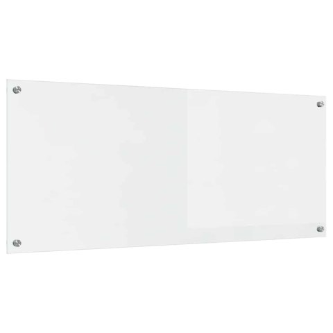 VidaXL Przód kuchenny przezroczysty 120 x 50 cm szkło hartowane